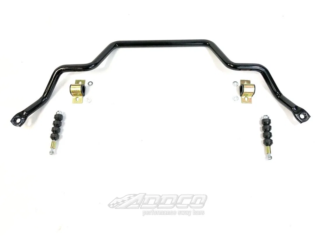 708 – ADDCO Stabilizer Bar, 1-1/8 Inch Diameter Powder Coated Black